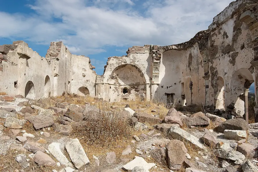 Ildır'daki Erythrai antik kenti kalıntıları