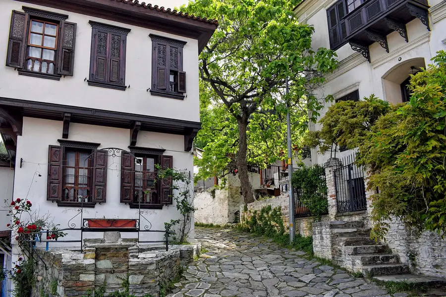 Şirince köyünde Osmanlı dönemi taş evler, Selçuk, İzmir