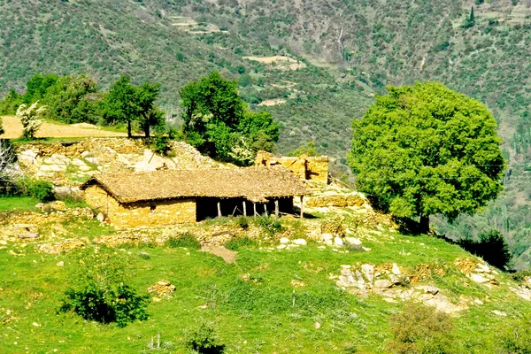 Bozdağlar'da tek başına duran bir dağ çiftliği