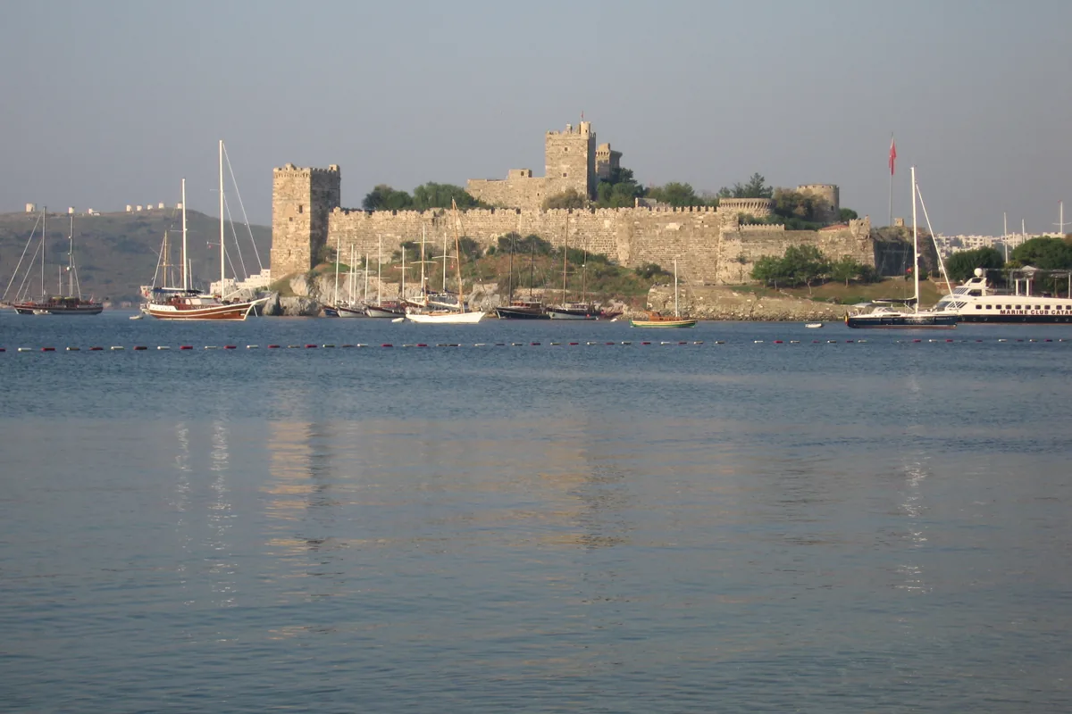 Bodrum Kalesi'nin dış cephesi