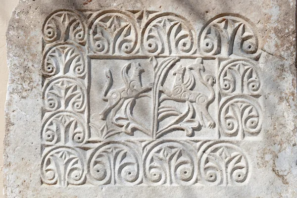 Tire Müzesi'nde taş kabartma eser